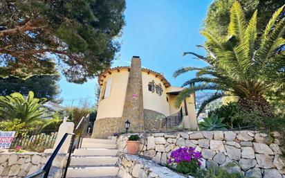 Exterior view of House or chalet for sale in Calpe / Calp  with Air Conditioner, Heating and Private garden