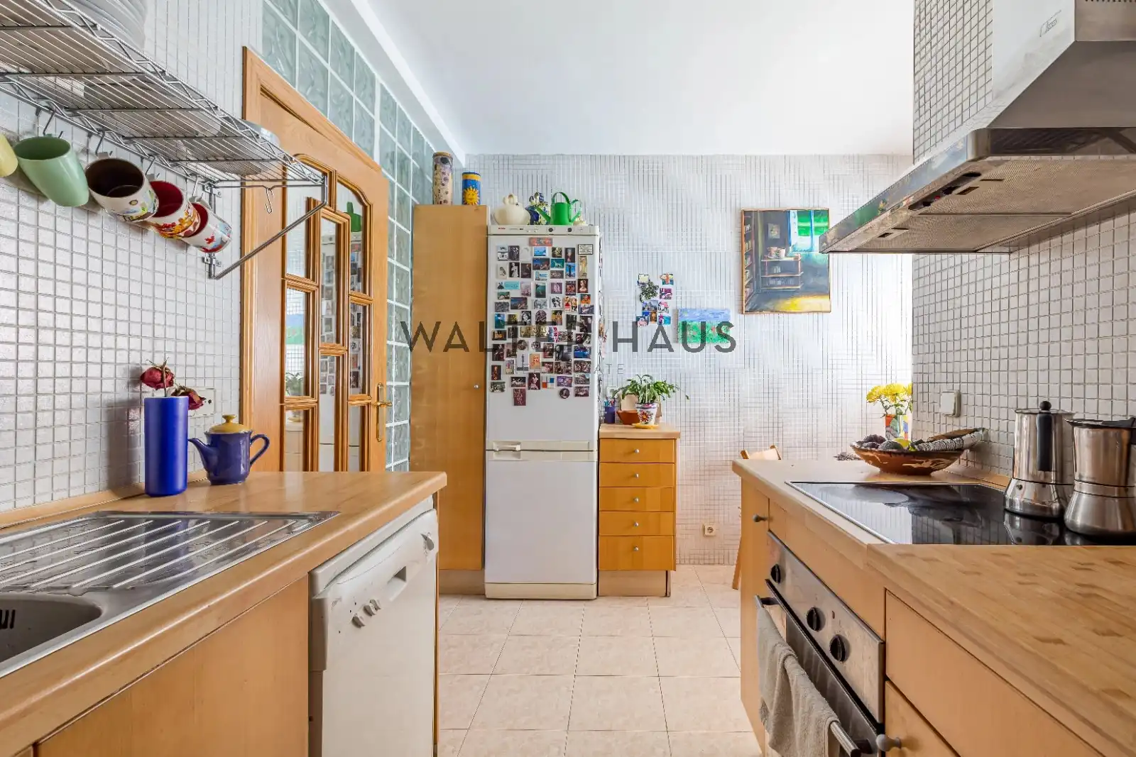 Kitchen of Flat for sale in Madrid  with Air Conditioner, Heating and Storage room