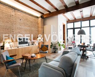 Sala d'estar de Apartament de lloguer en  Valencia Capital amb Aire condicionat, Calefacció i Parquet