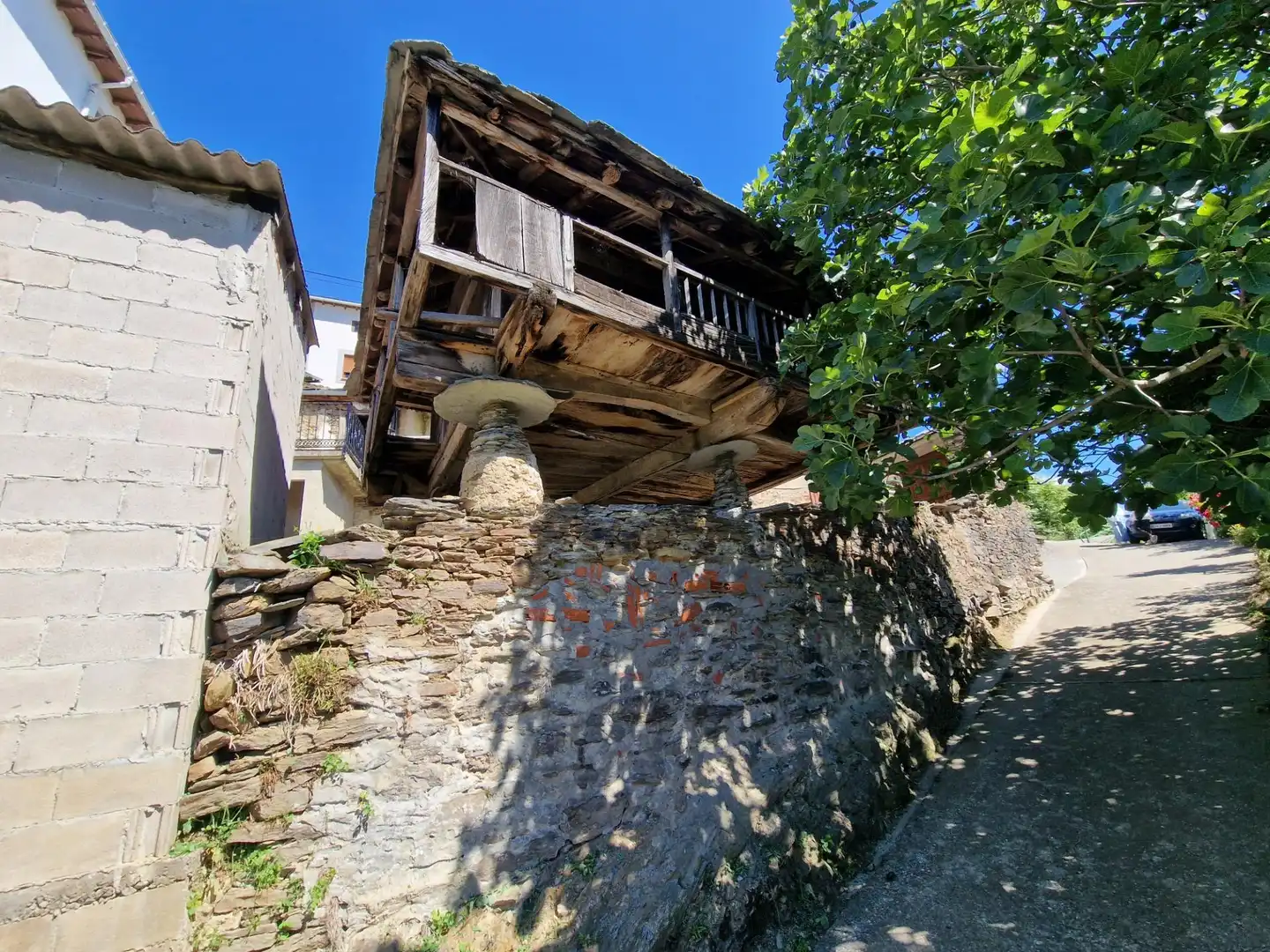 Vista exterior de Finca rústica en venta en Cangas del Narcea con Calefacción, Jardín privado y Terraza