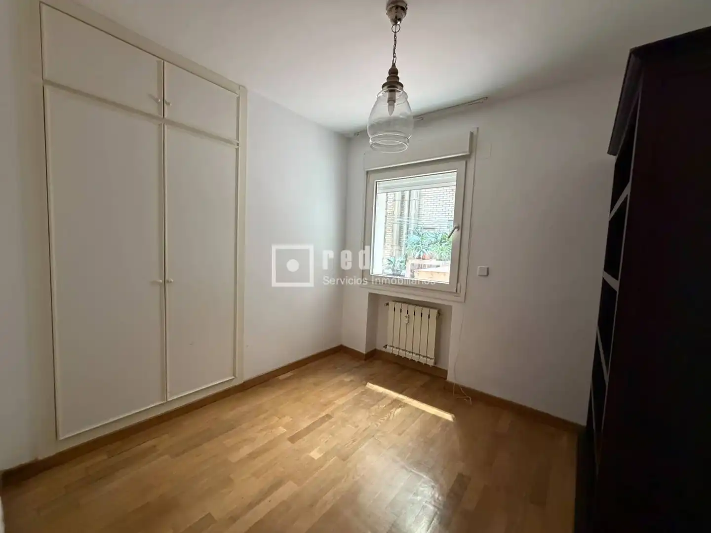 Bedroom of Flat for rent in Madrid  with Air Conditioner, Parquet flooring and Terrace