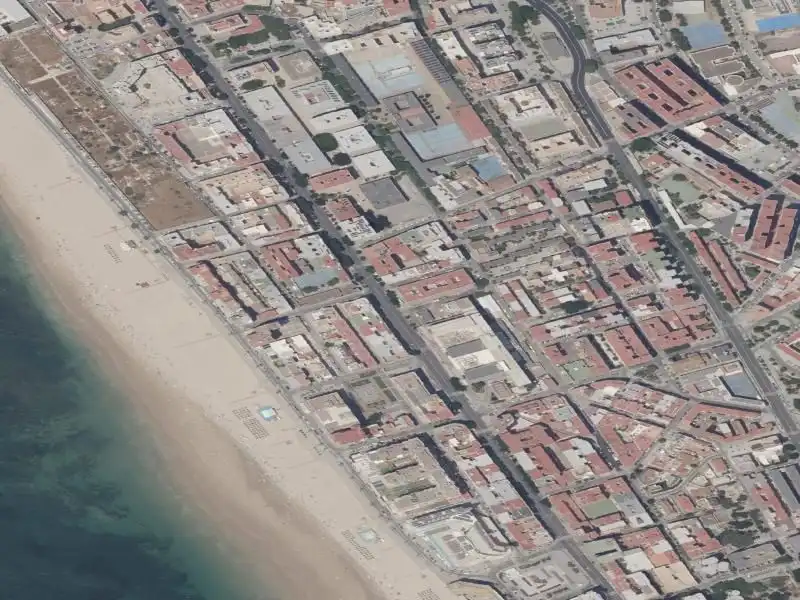 Vista exterior de Pis en venda en Cádiz
