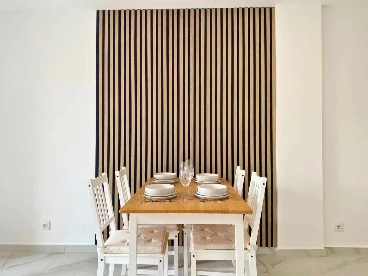 Dining room of Flat for sale in Playa del Acequión, Náufragos y Rocío del Mar