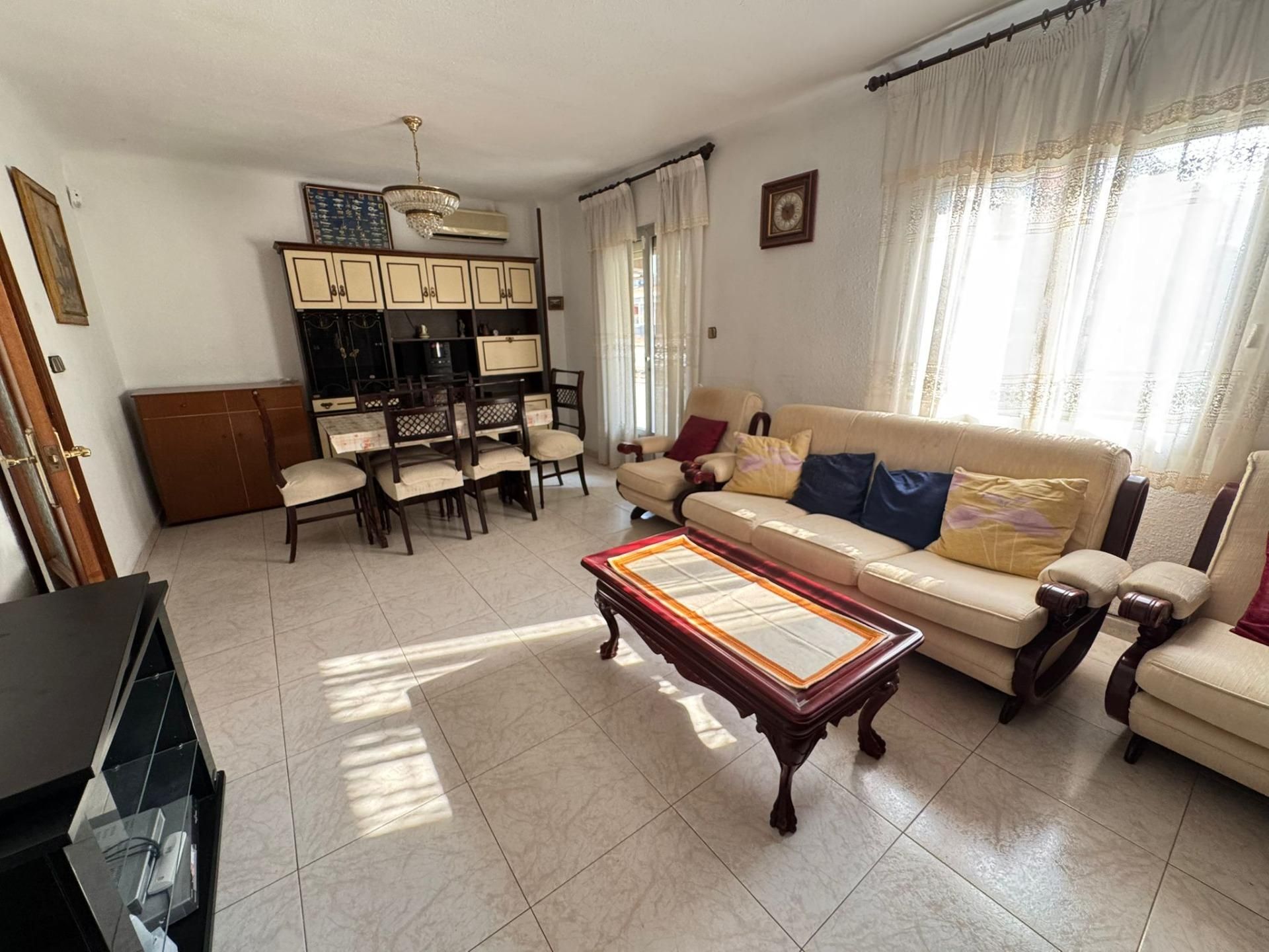 Living room of Apartment to rent in Alicante / Alacant  with Air Conditioner, Storage room and Balcony
