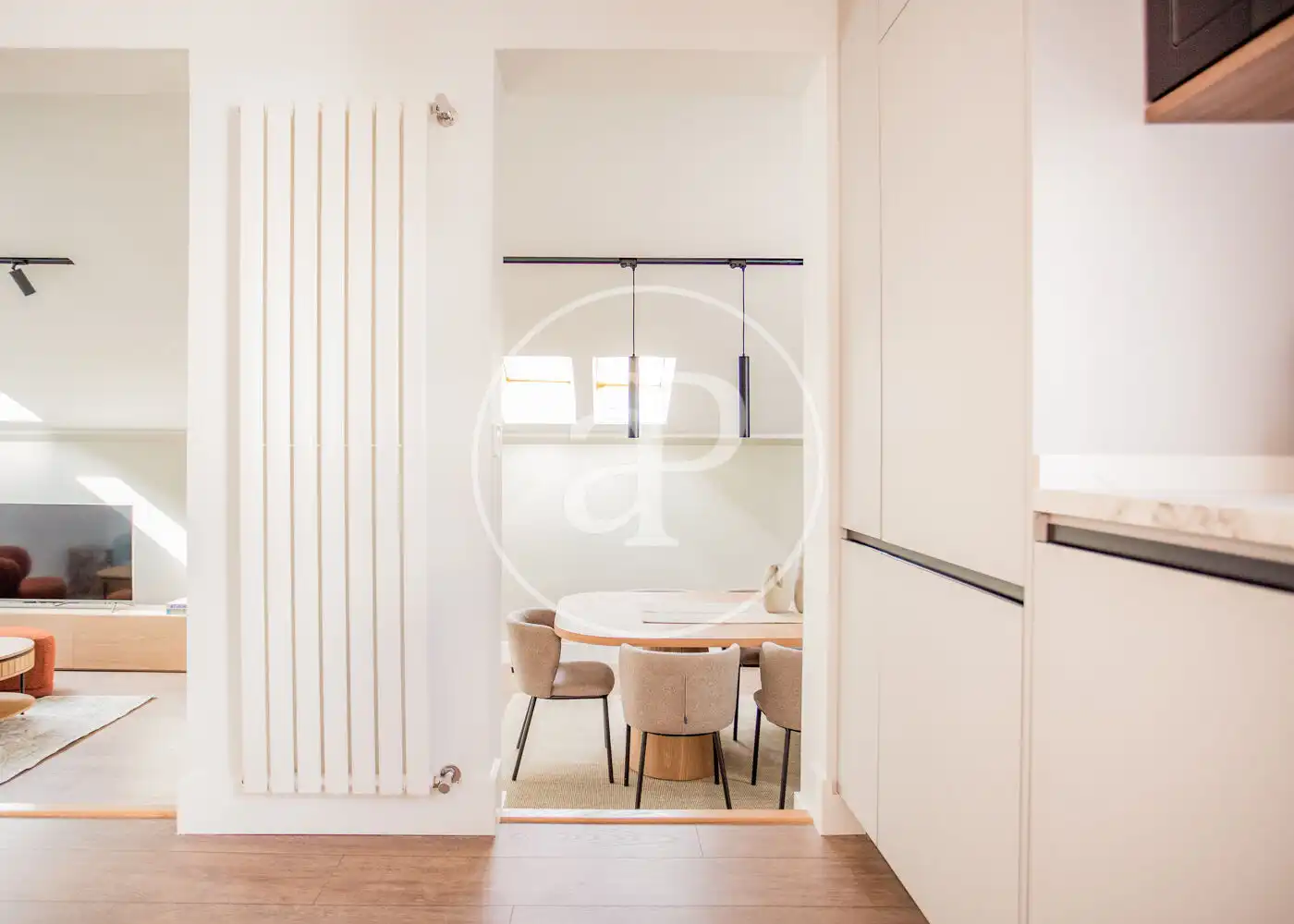 Comedor de Piso de alquiler en Madrid con Aire acondicionado, Calefacción y Amueblado