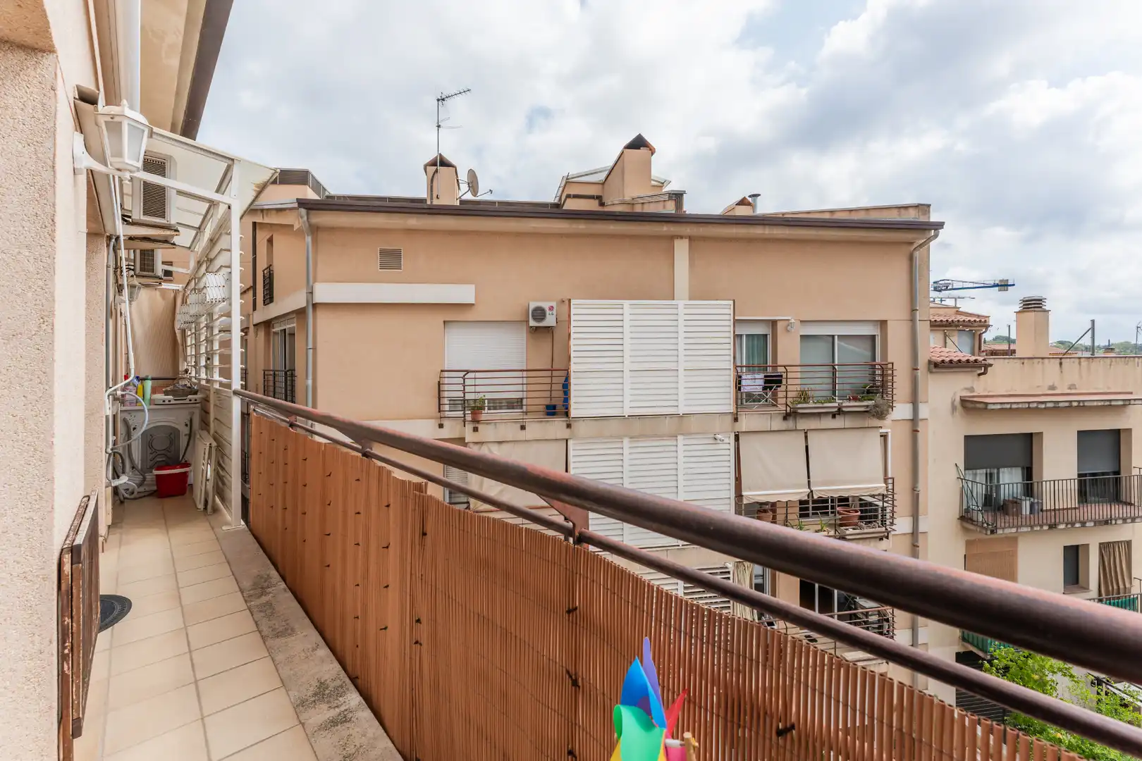 Balcony of Flat for sale in Can Illa