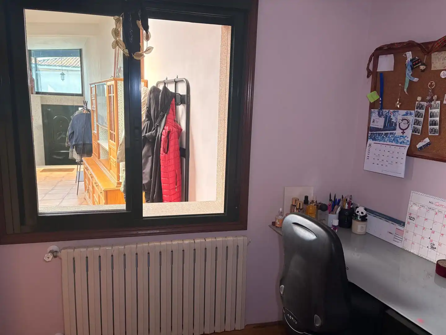 Habitación de Casa o chalet en venta en Santiago de Compostela  con Calefacción, Jardín privado y Terraza
