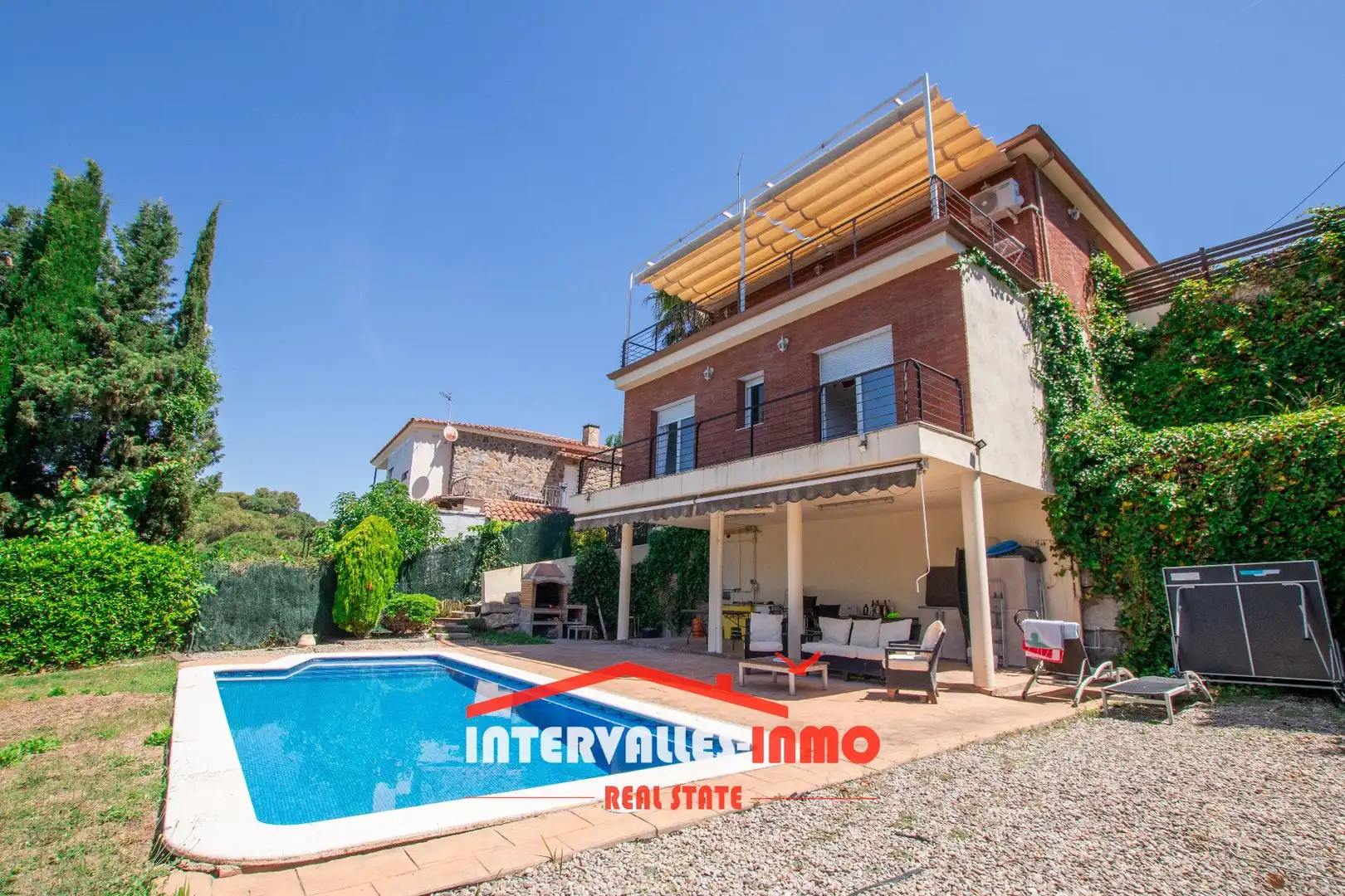 Vista exterior de Casa o chalet en venta en Caldes de Montbui con Aire acondicionado, Calefacción y Jardín privado