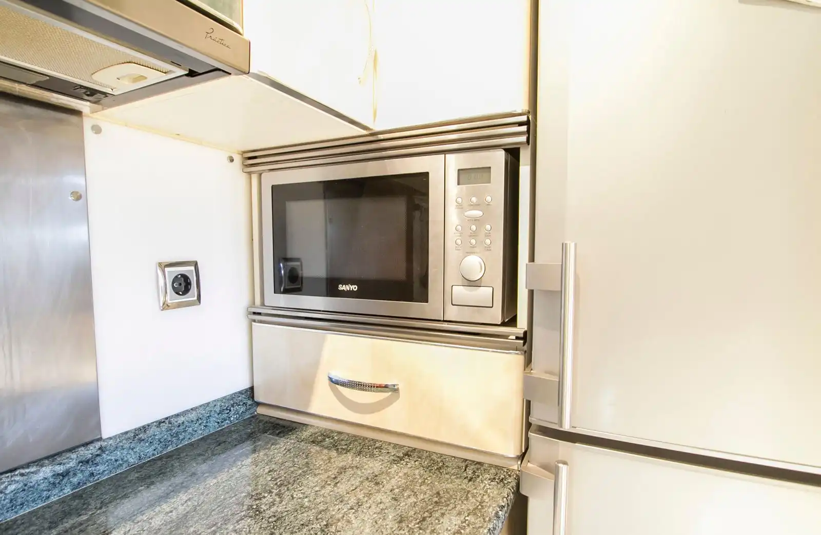 Cocina de Apartamento en venta en Madrid con Calefacción, Parquet y Amueblado