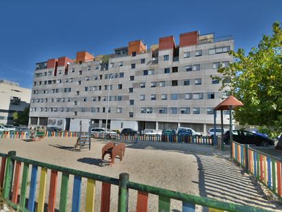 Exterior view of Flat for sale in  Madrid Capital  with Terrace