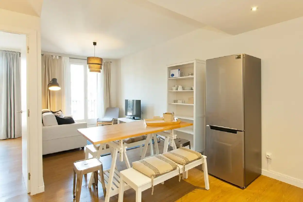 Cuina de Apartament de lloguer en Albacete amb Aire condicionat, Calefacció i Parquet