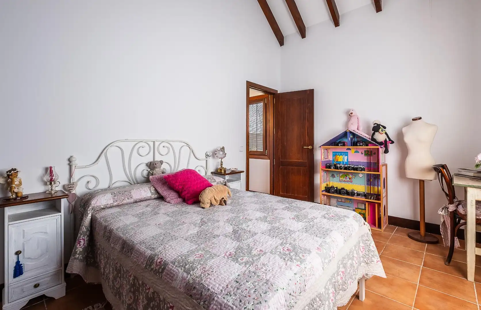 Dormitori de Casa o xalet en venda en Guadarrama amb Aire condicionat, Calefacció i Jardí privat