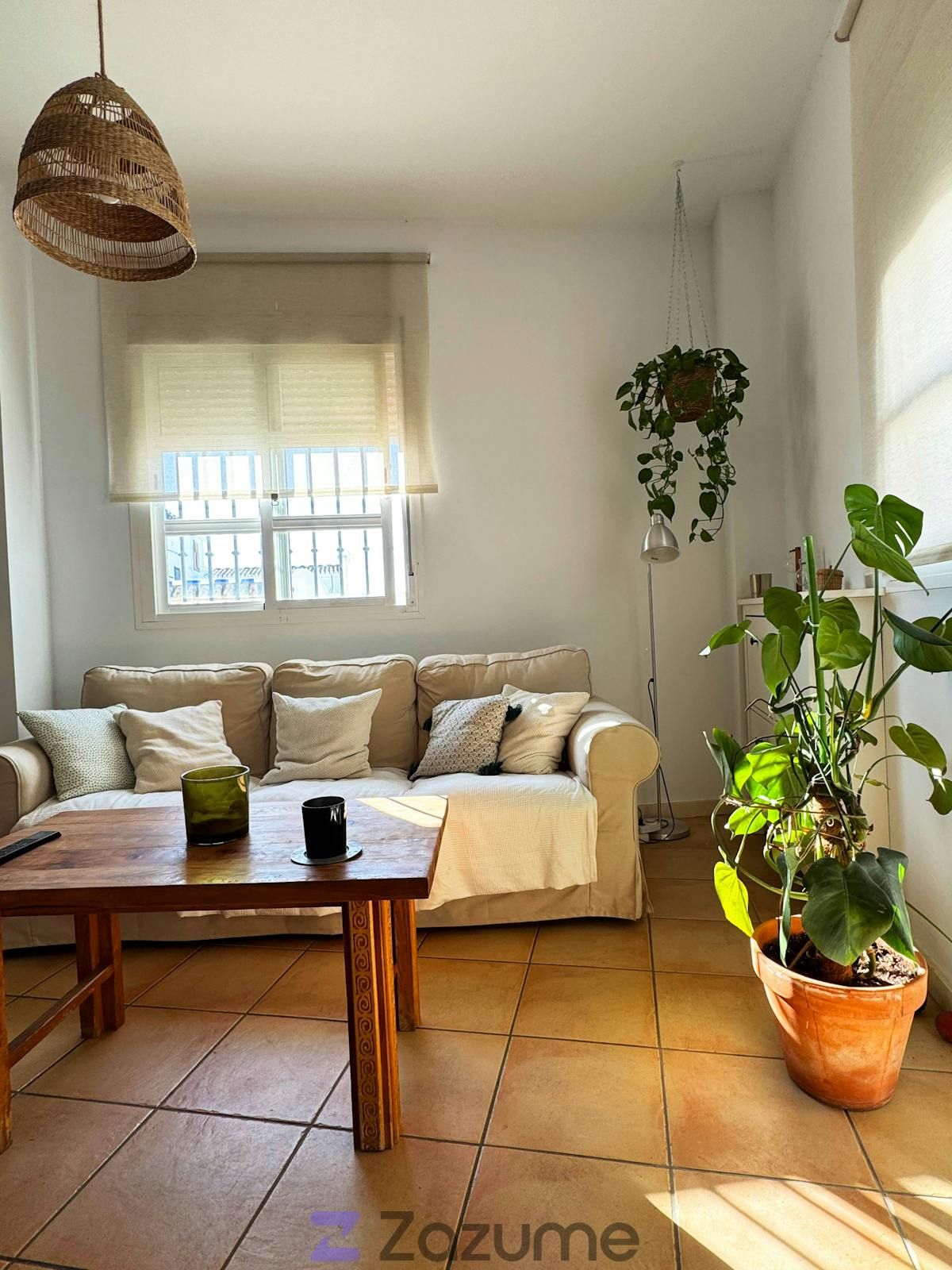 Sala d'estar de Casa o xalet de lloguer en Gerena amb Aire condicionat, Calefacció i Terrassa