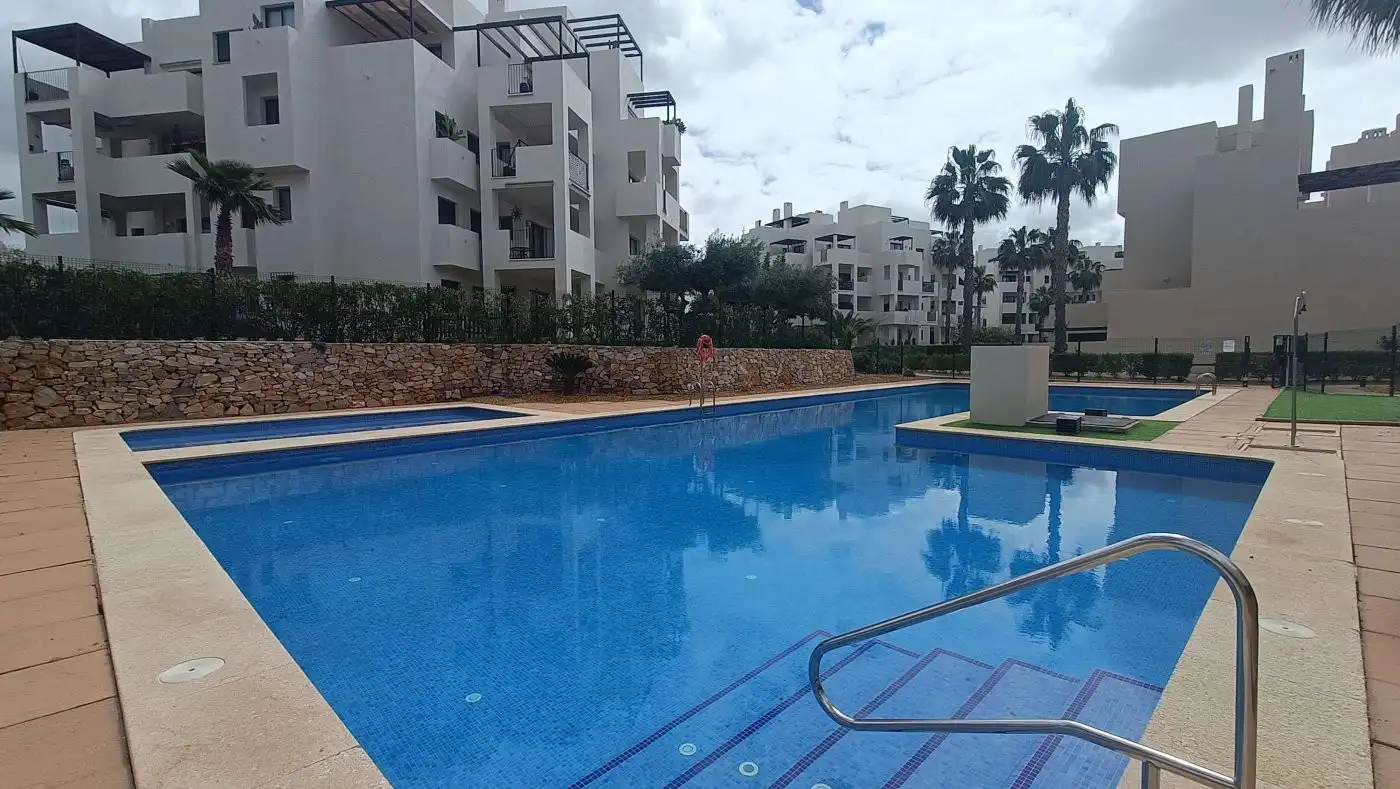 Swimming pool of Apartments for sale in Campo de Murcia