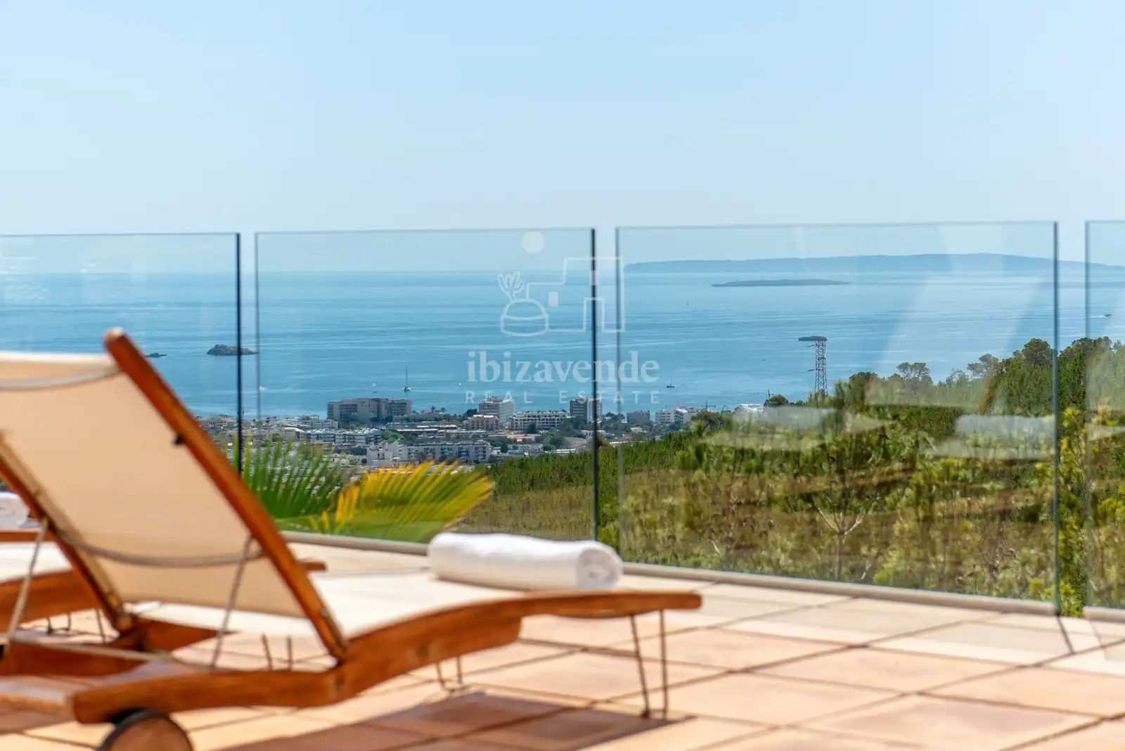 Terraza de Casa o chalet de alquiler en Eivissa con Aire acondicionado, Calefacción y Piscina