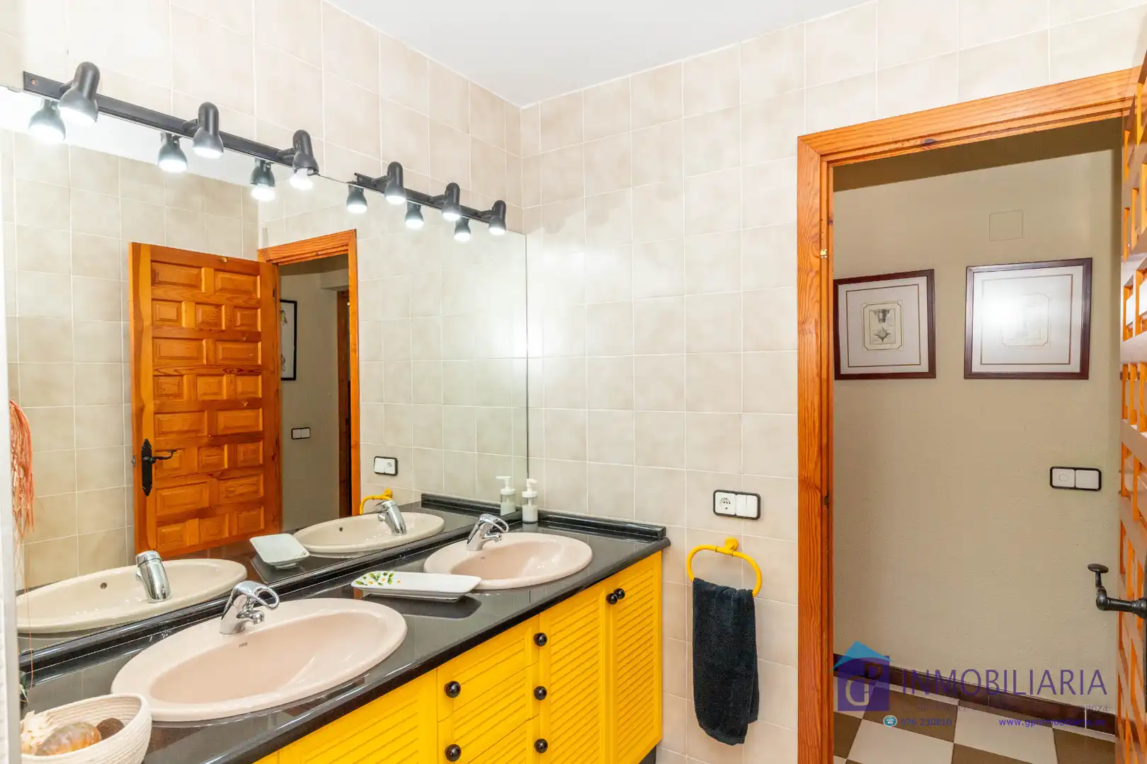 Baño de Casa o chalet en venta en Quinto con Aire acondicionado, Calefacción y Jardín privado