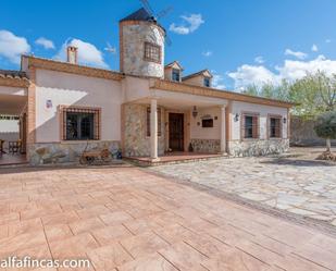 Exterior view of House or chalet for sale in La Alberca de Záncara   with Private garden