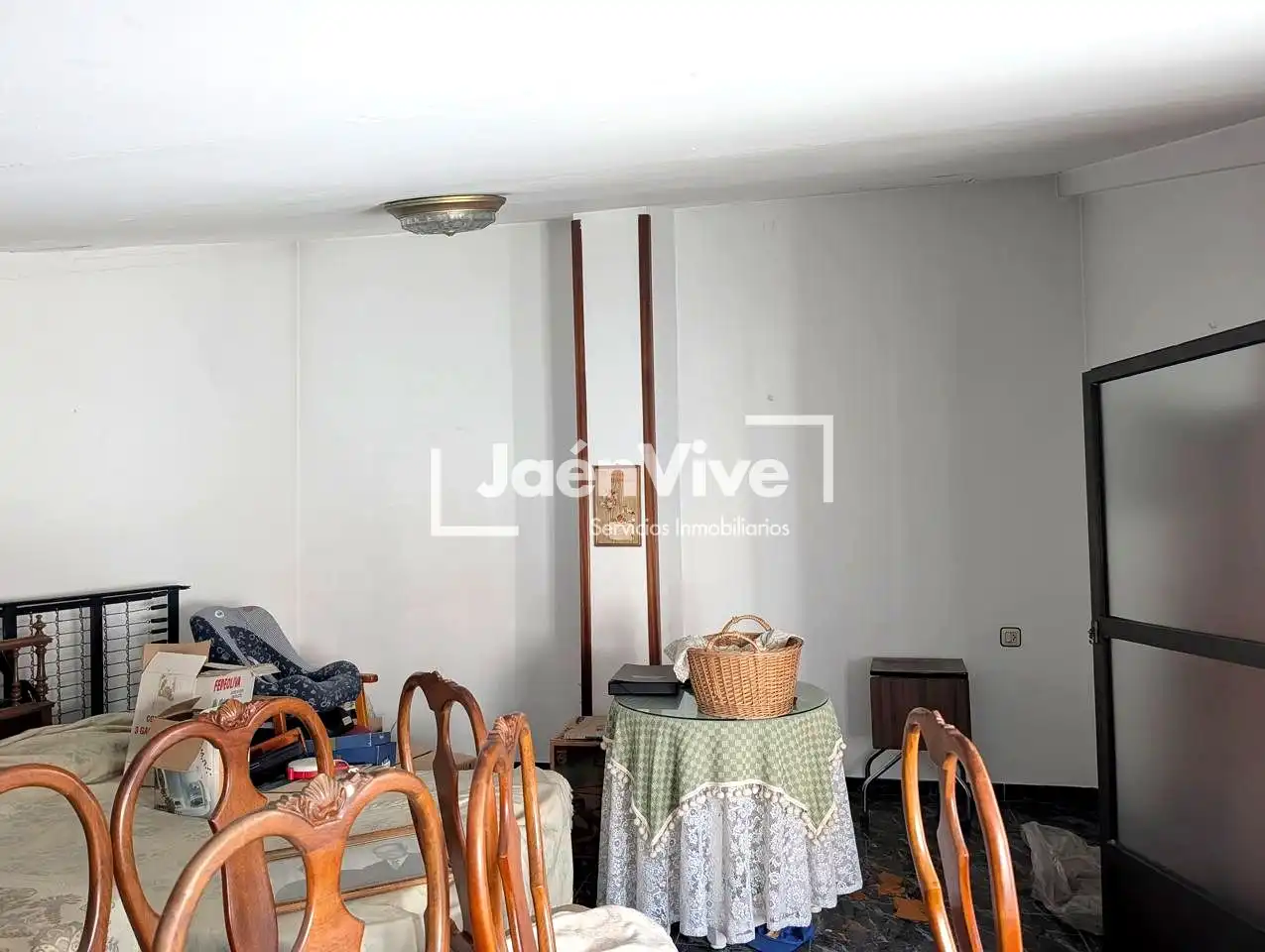 Sala d'estar de Casa adosada en venda en Jaén amb Aire condicionat, Calefacció i Terrassa