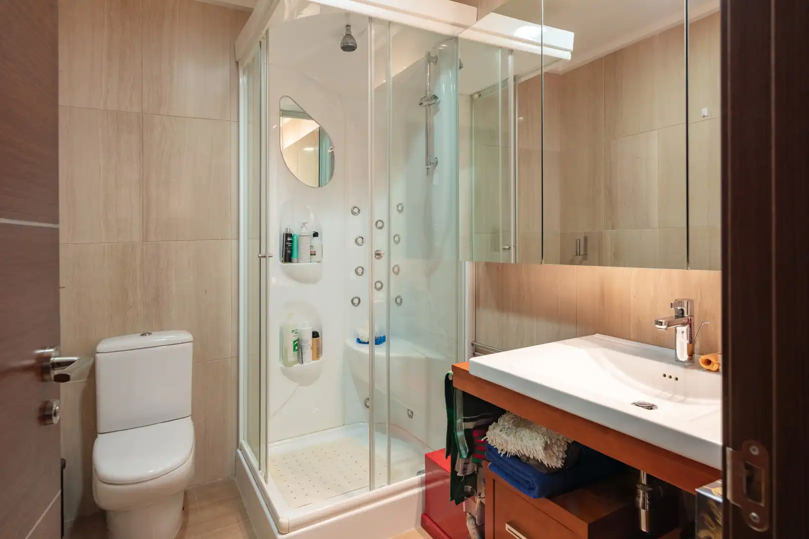 Bany de Apartament en venda en Jávea / Xàbia amb Aire condicionat, Terrassa i Piscina