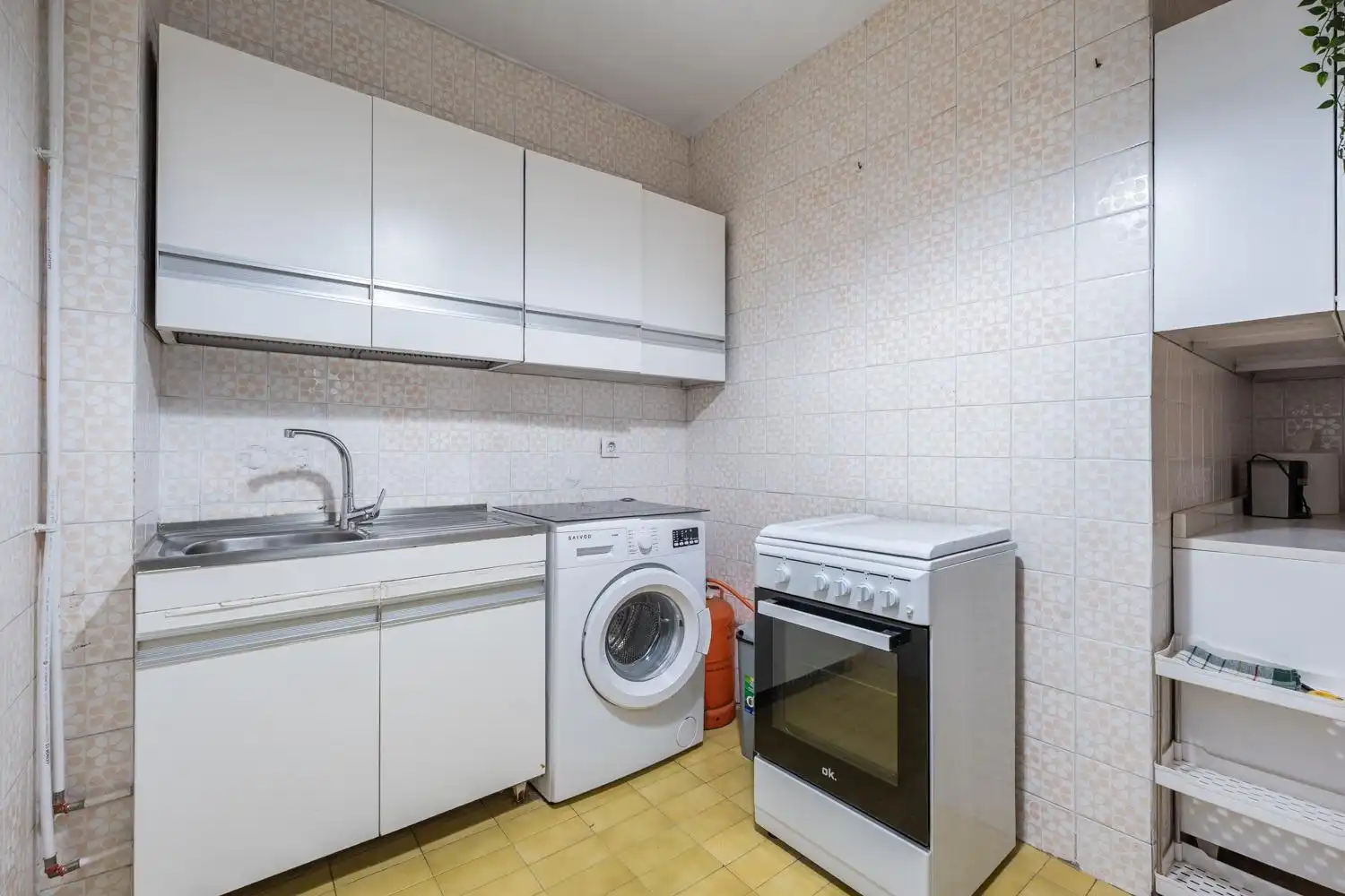Küche von Wohnung zur Miete in Madrid mit Heizung und Terrasse