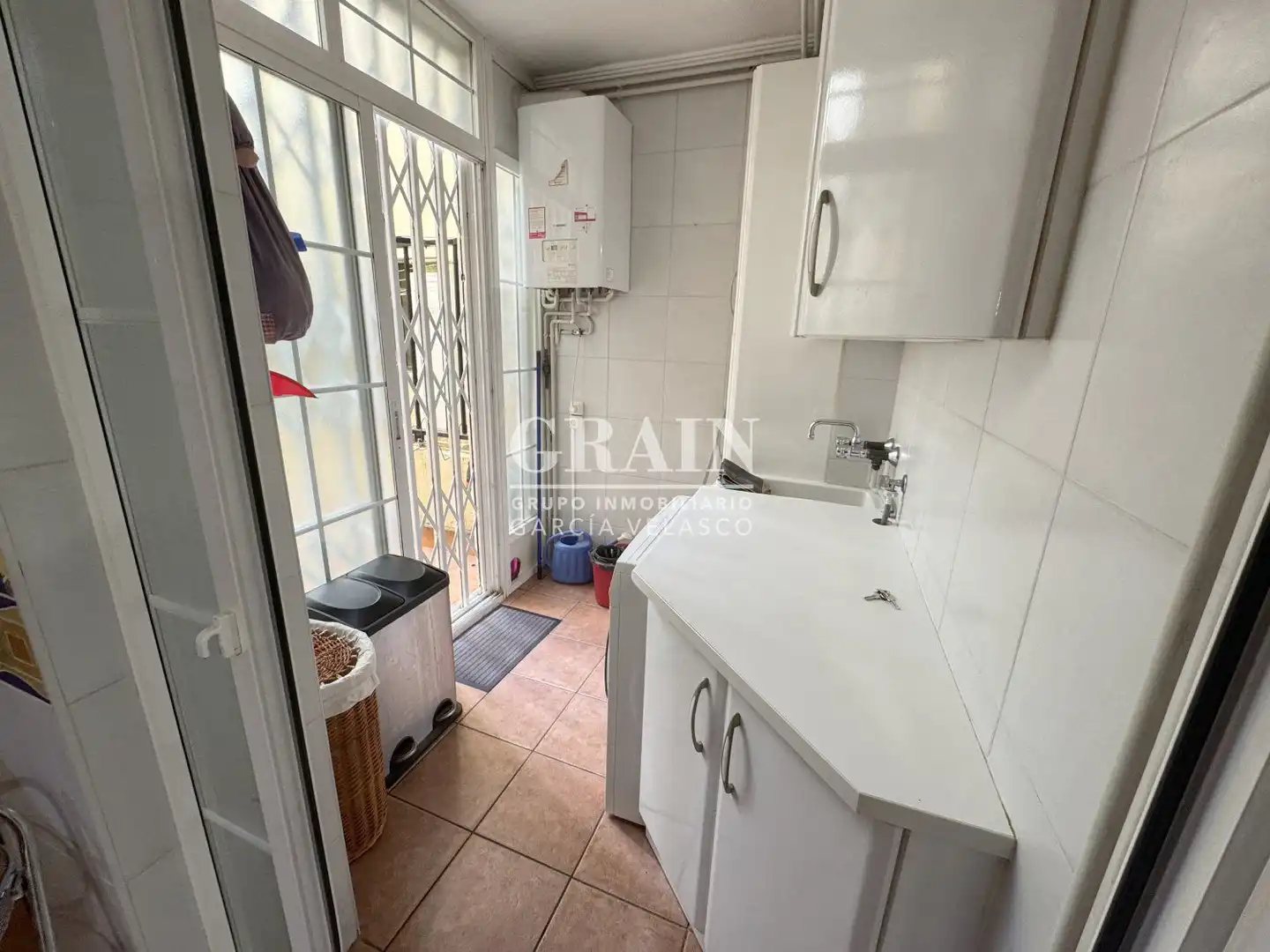 Garden of Flat for rent in Albacete  with Air Conditioner and Heating