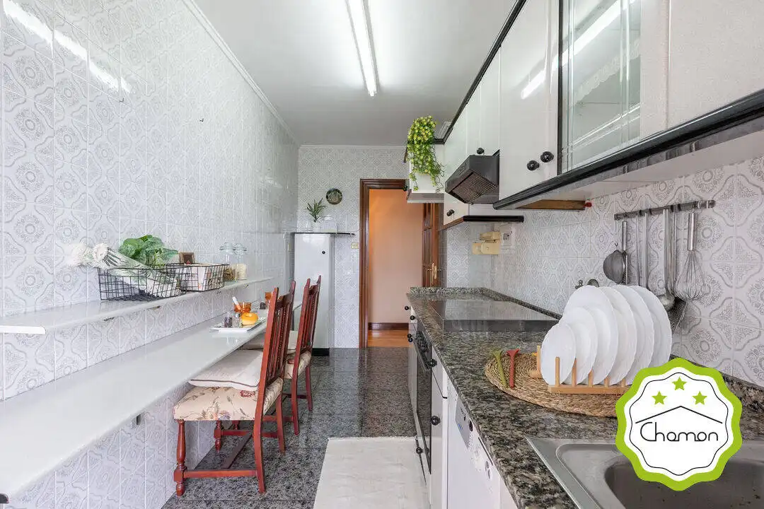 Kitchen of Flat for sale in Barakaldo   with Heating, Storage room and Balcony