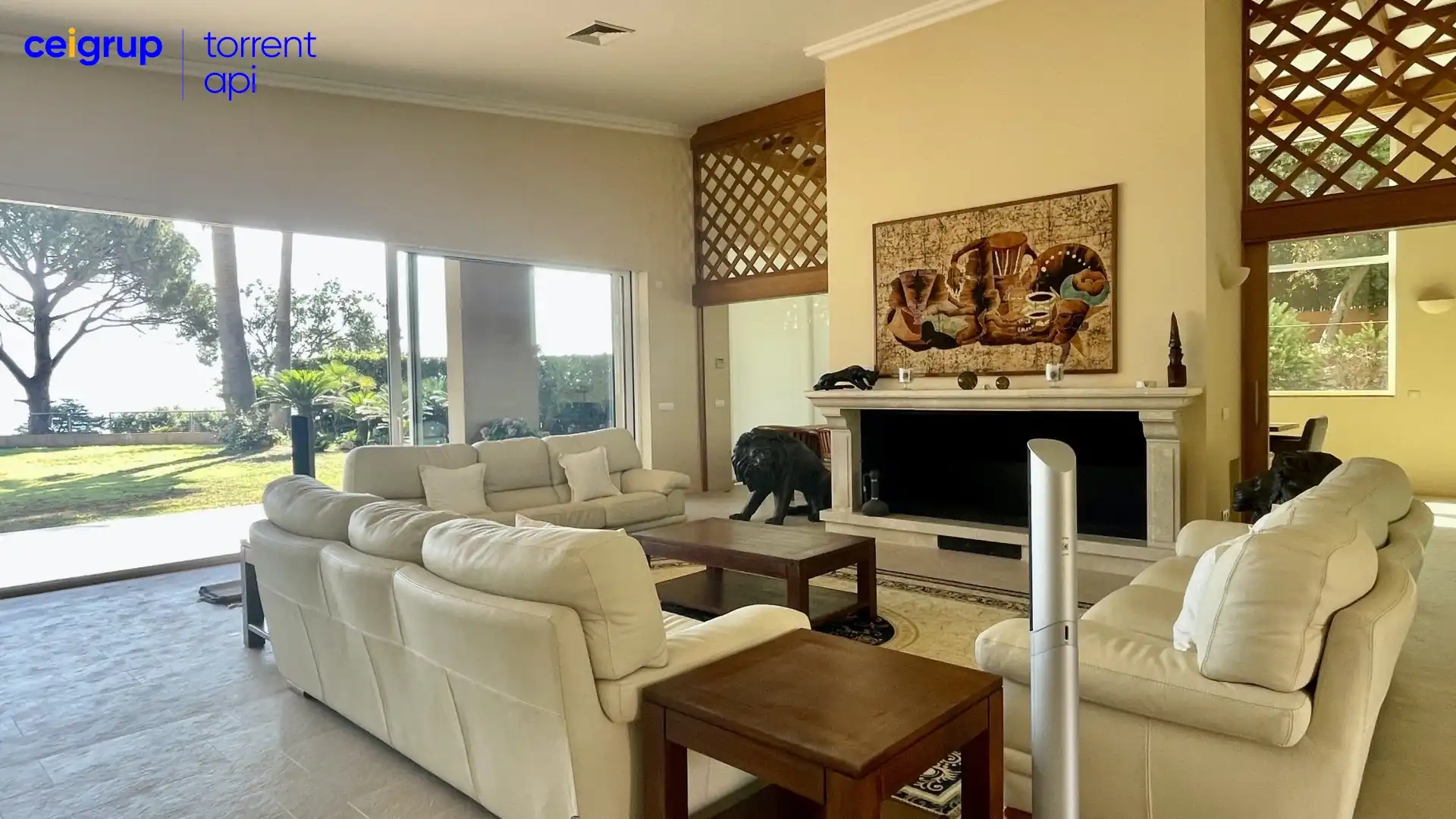 Sala d'estar de Casa o xalet en venda en Begur amb Aire condicionat, Calefacció i Terrassa