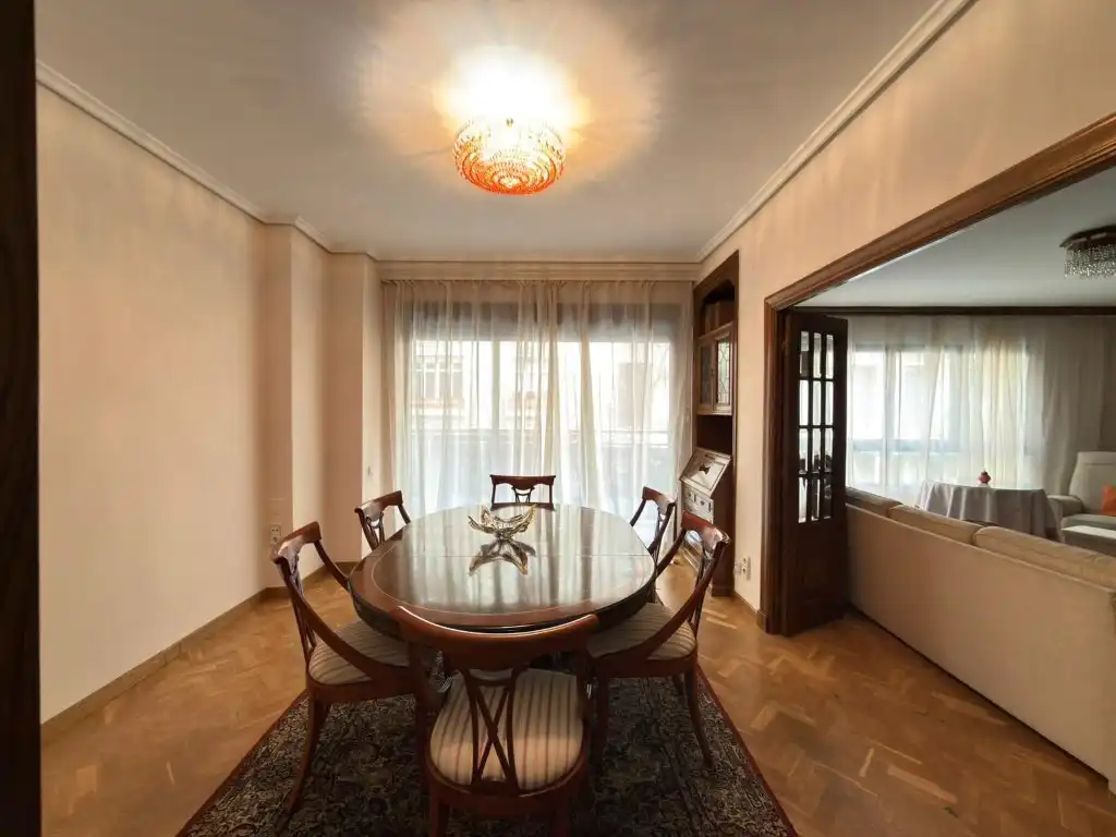 Esszimmer von Wohnung zur Miete in Valencia mit Klimaanlage, Terrasse und Möbliert