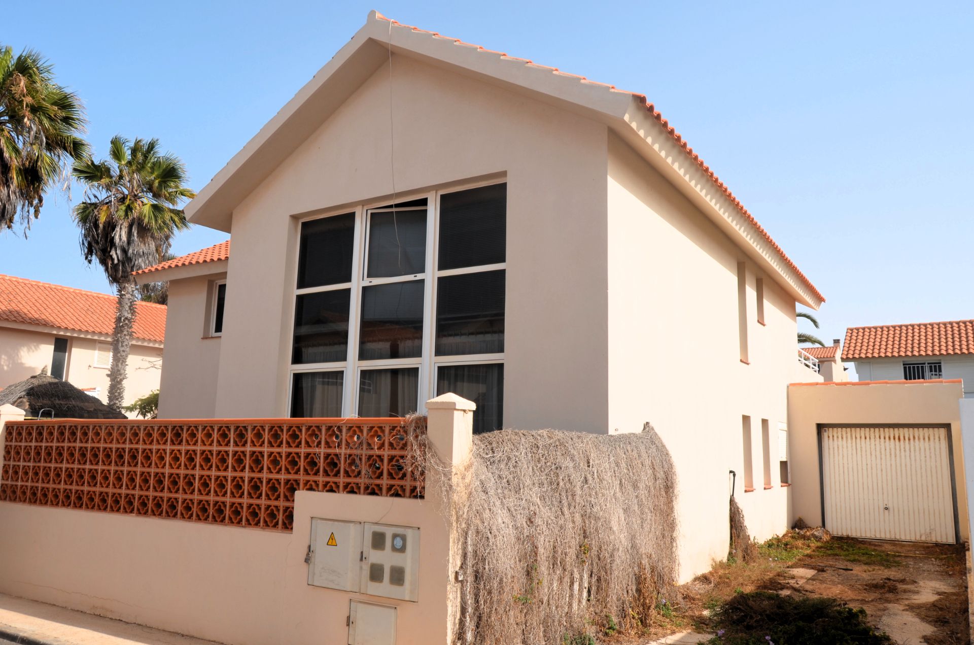Vista exterior de Casa o xalet en venda en La Oliva amb Jardí privat i Terrassa