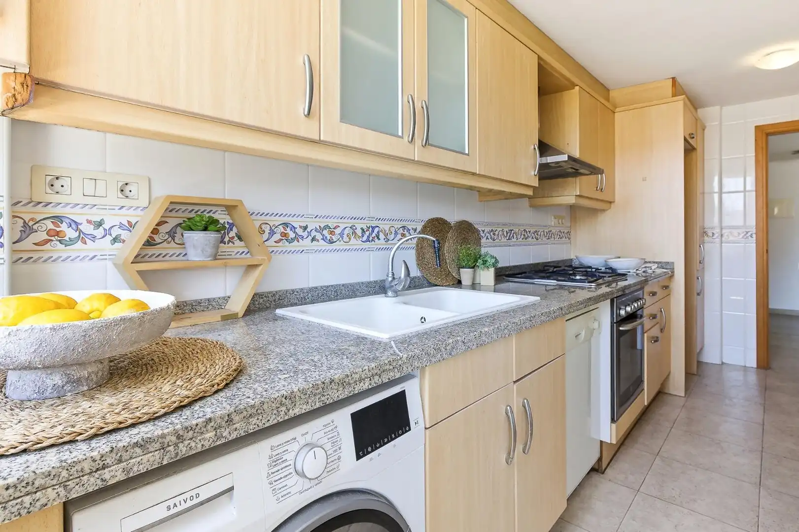 Kitchen of Apartments for sale in La Pobla de Farnals  with Air Conditioner, Heating and Private garden