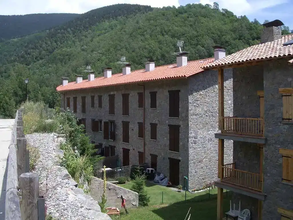 Exterior view of Flat for sale in Setcases  with Balcony