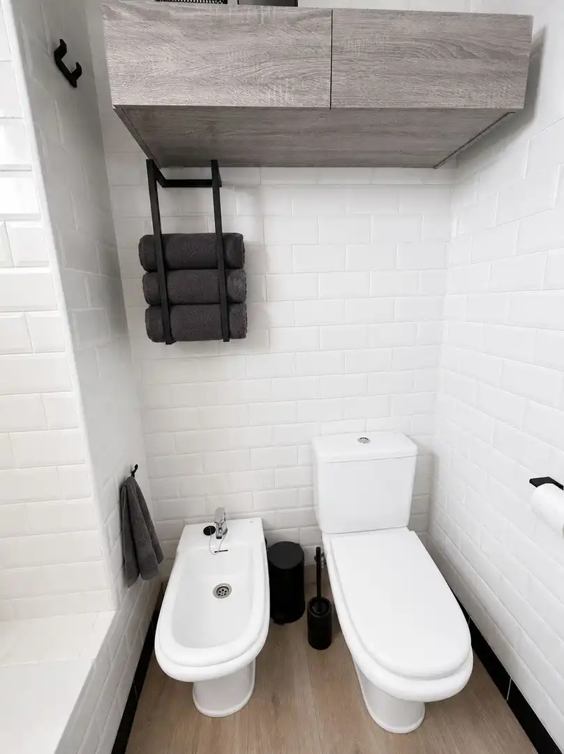 Bathroom of Attic for sale in Manilva  with Air Conditioner, Terrace and Storage room