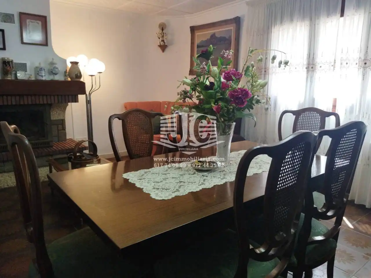 Comedor de Casa o chalet en venta en Tivenys con Aire acondicionado, Jardín privado y Terraza