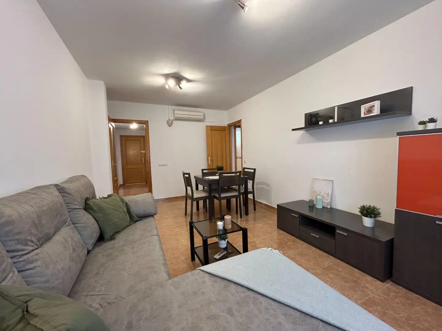 Wohnzimmer von Wohnung zur Miete in La Vall d'Uixó mit Klimaanlage und Möbliert