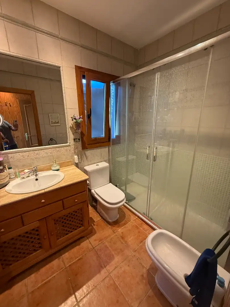 Baño de Casa o chalet en venta en Riells i Viabrea con Calefacción, Jardín privado y Piscina