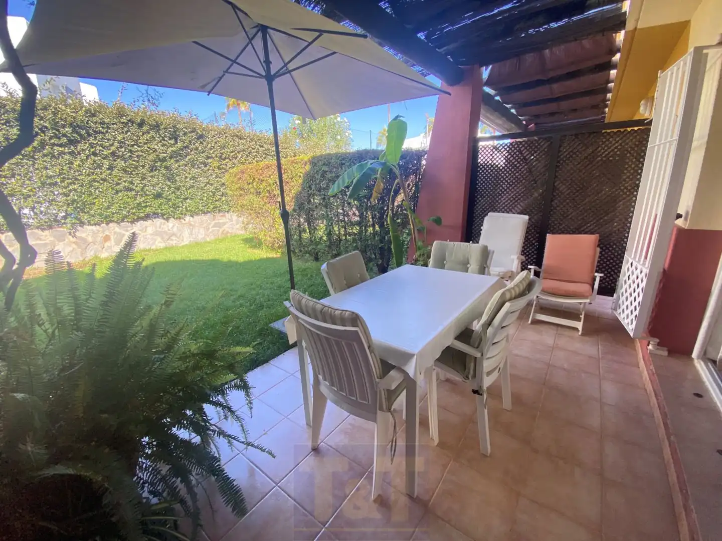 Jardín de Casa adosada en venta en Islantilla con Aire acondicionado y Terraza