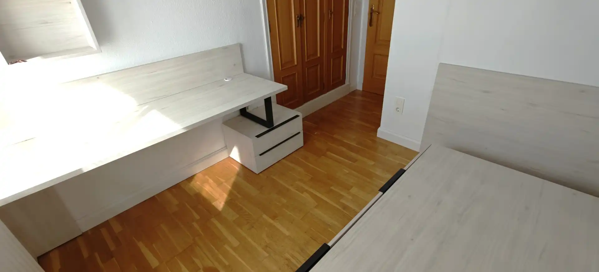 Bedroom of Attic for rent in Zaragoza  with Air Conditioner, Heating and Parquet flooring