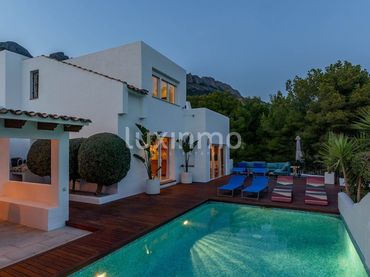 Villa mit Pool zur Miete in Altea la Vella