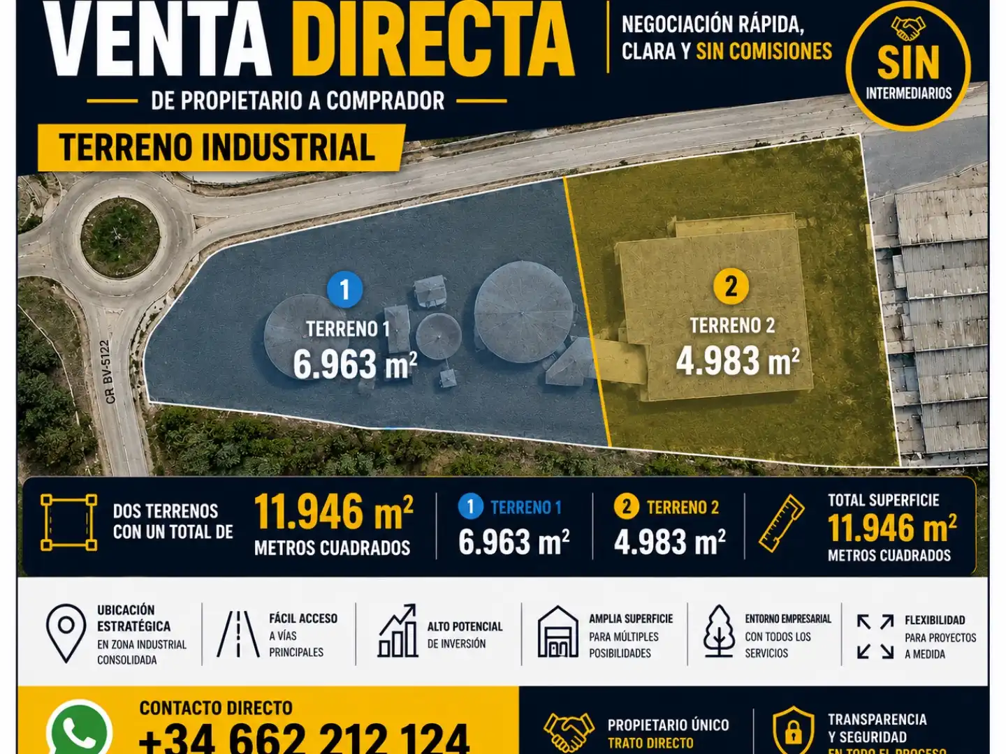Industrial land for sale in Carrer de la Selva 2