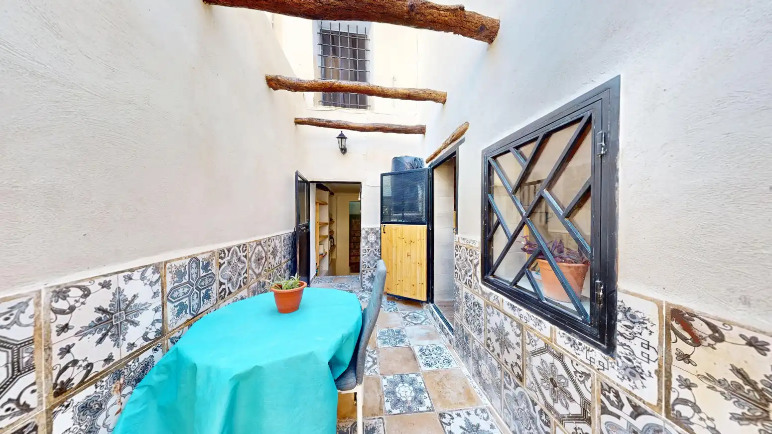 Terraza de Casa adosada en venta en Sax con Jardín privado, Terraza y Trastero