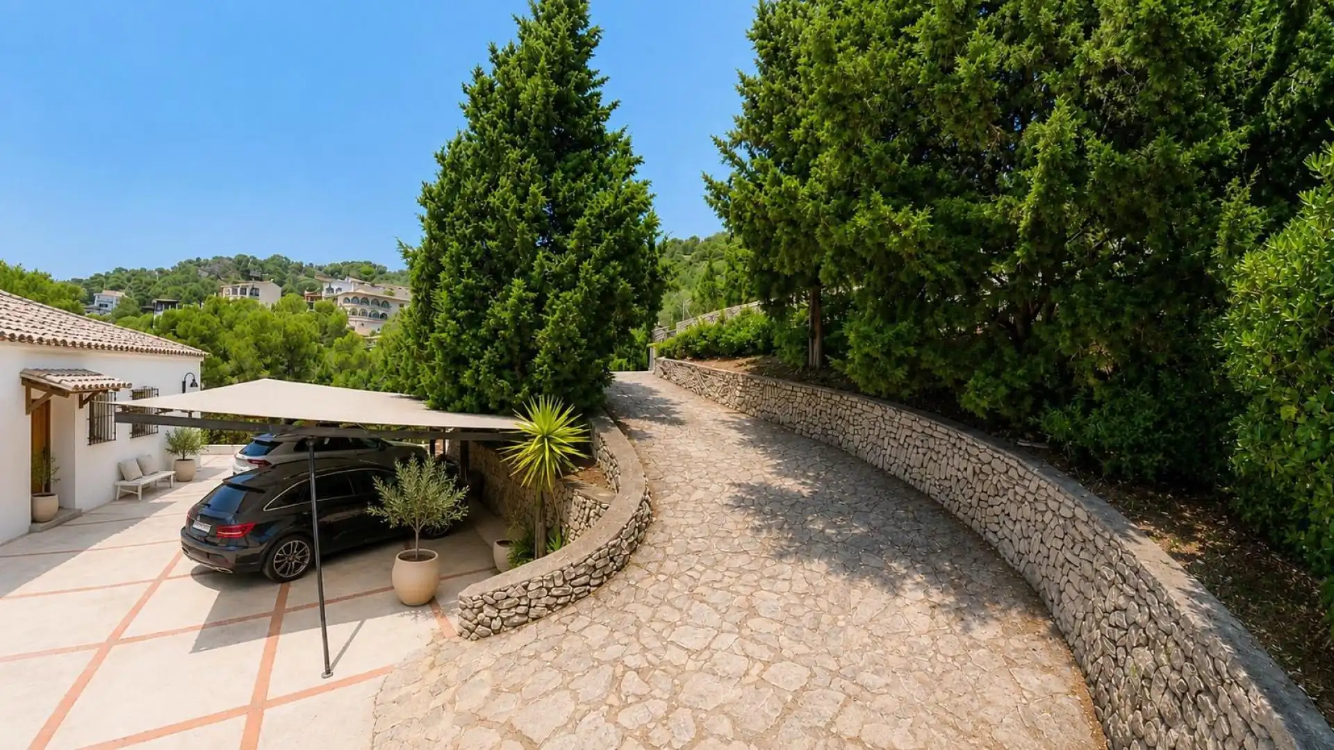 Terraza de Casa o chalet en venta en El Real de Gandia con Aire acondicionado, Terraza y Piscina