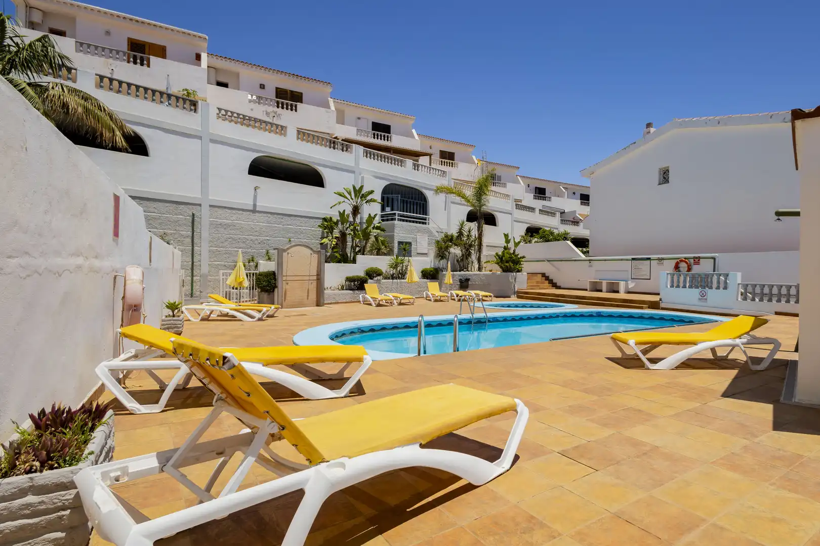 Piscina de Casa adosada en venta en El Rosario con Aire acondicionado, Jardín privado y Terraza