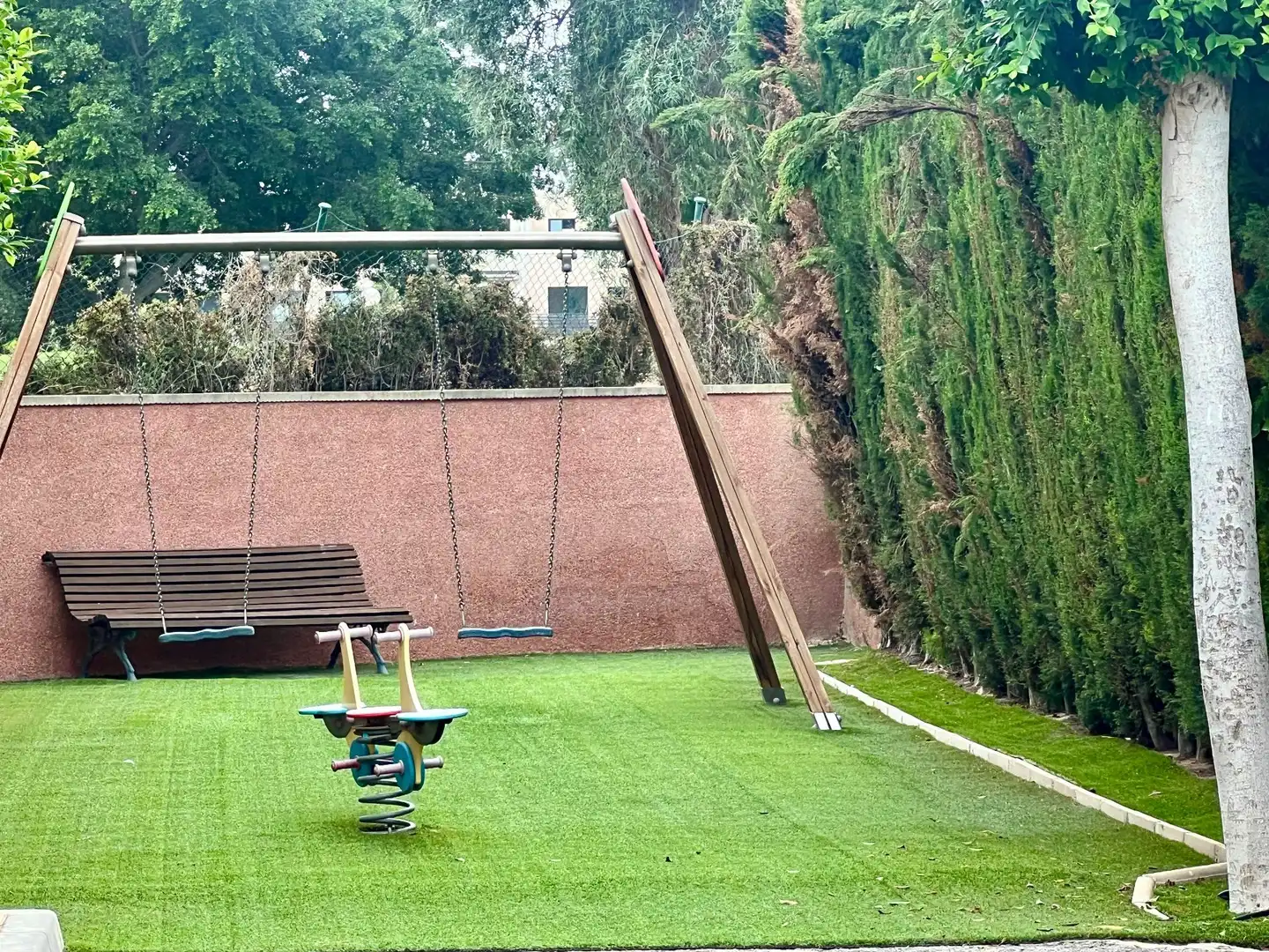 Garden of Houses for rent in Alicante / Alacant  with Air Conditioner, Heating and Private garden