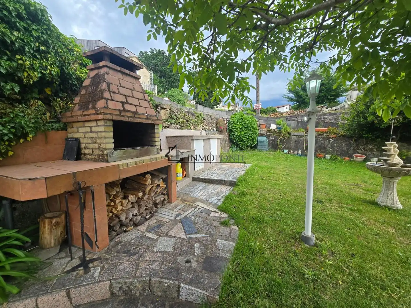 Garden of Houses for sale in Moaña  with Heating, Private garden and Terrace