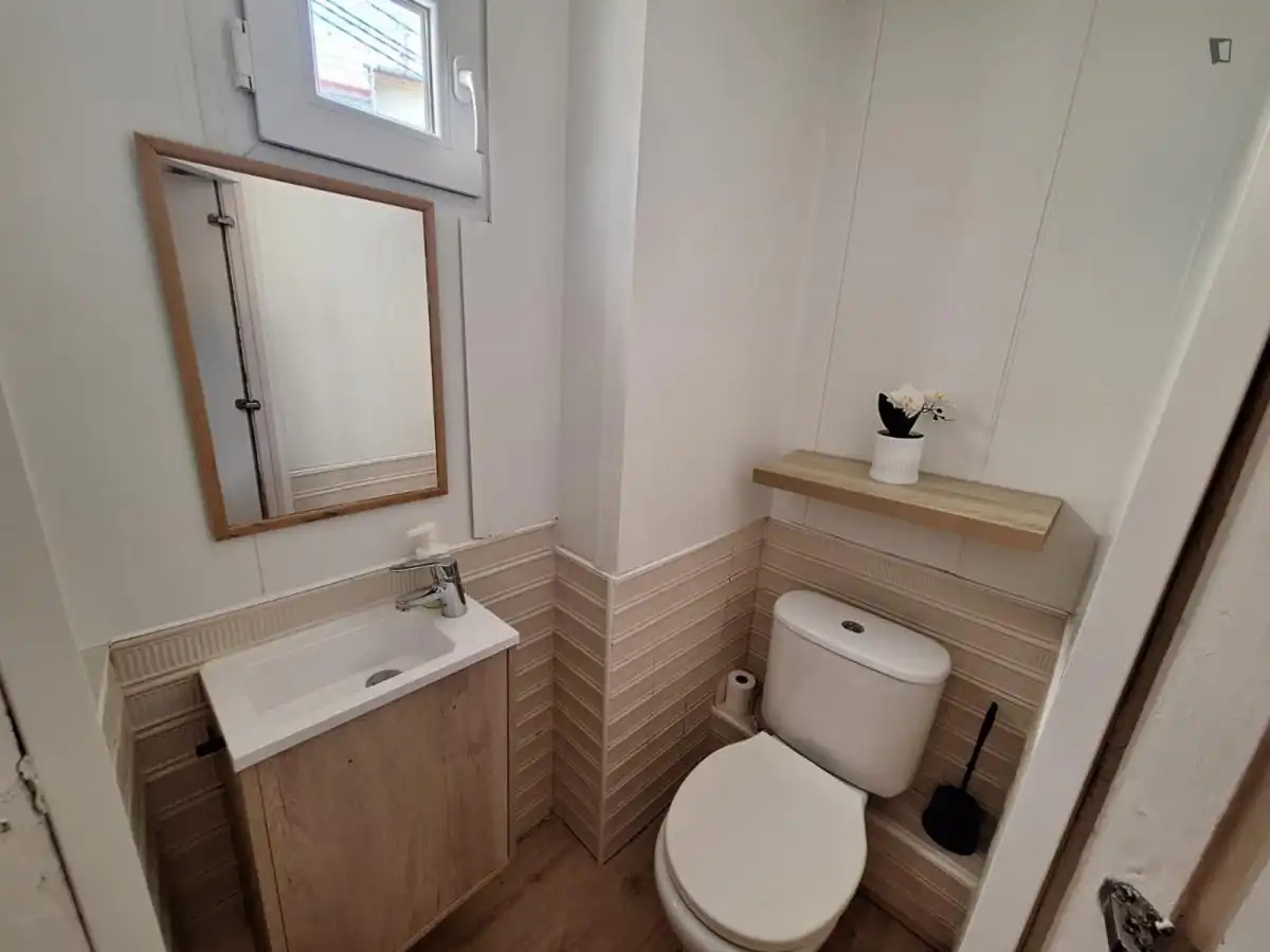 Baño de Apartamento para compartir en Alcoy / Alcoi con Amueblado, Horno y Lavadora