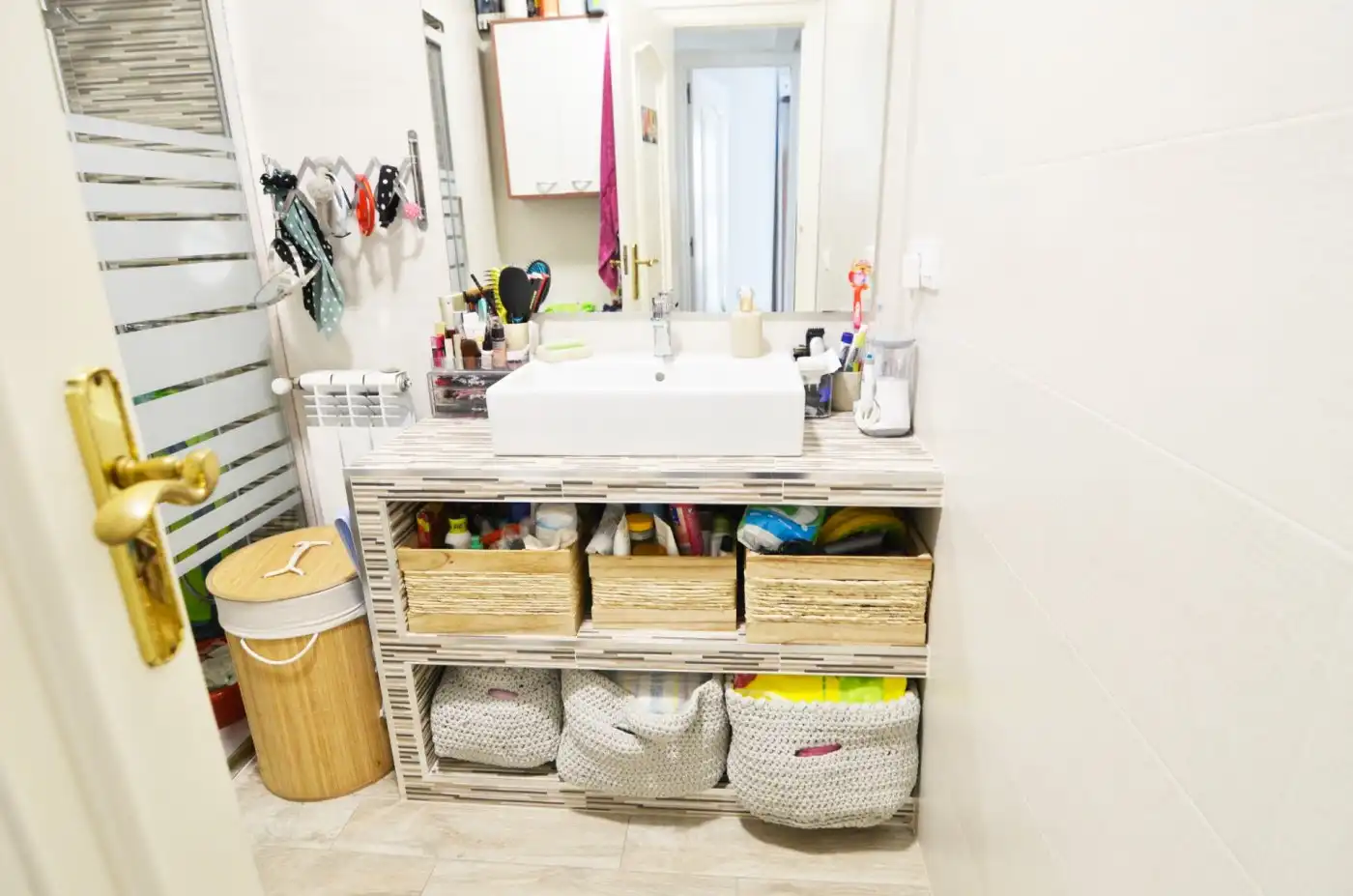 Badezimmer von Dachboden zum Verkauf in Salamanca mit Klimaanlage, Heizung und Terrasse