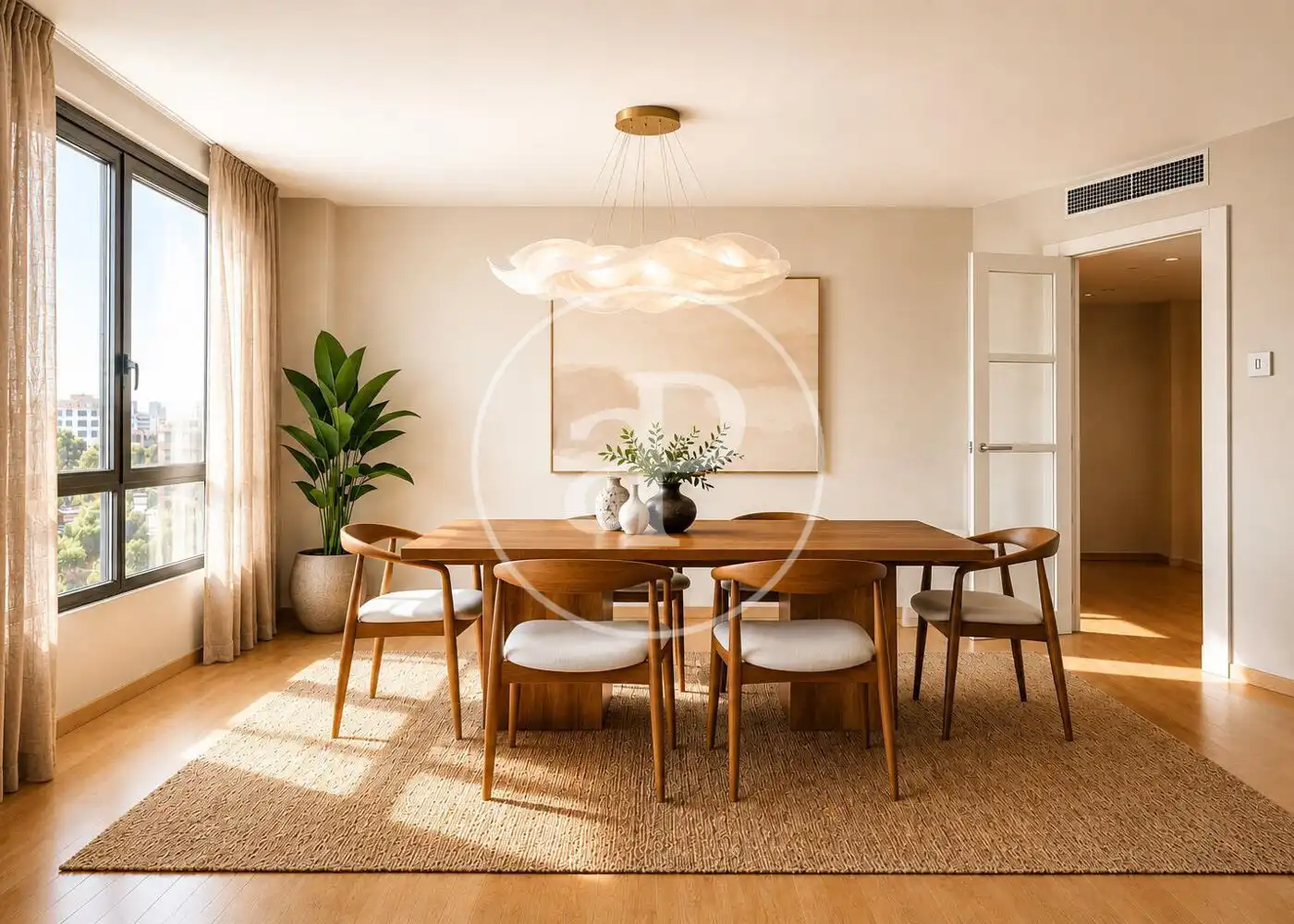 Comedor de Piso en venta en Barcelona con Aire acondicionado, Calefacción y Jardín privado