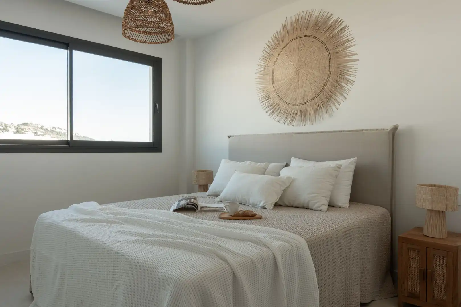 Schlafzimmer von Dachboden zum Verkauf in Fuengirola mit Terrasse