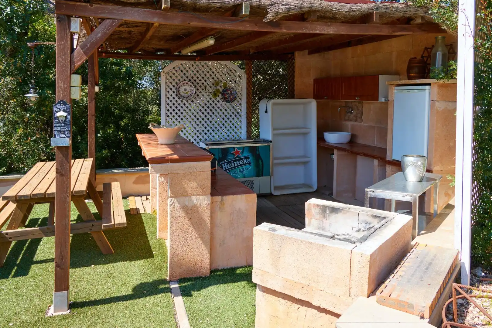 Terraza de Finca rústica en venta en Llucmajor con Aire acondicionado, Jardín privado y Terraza