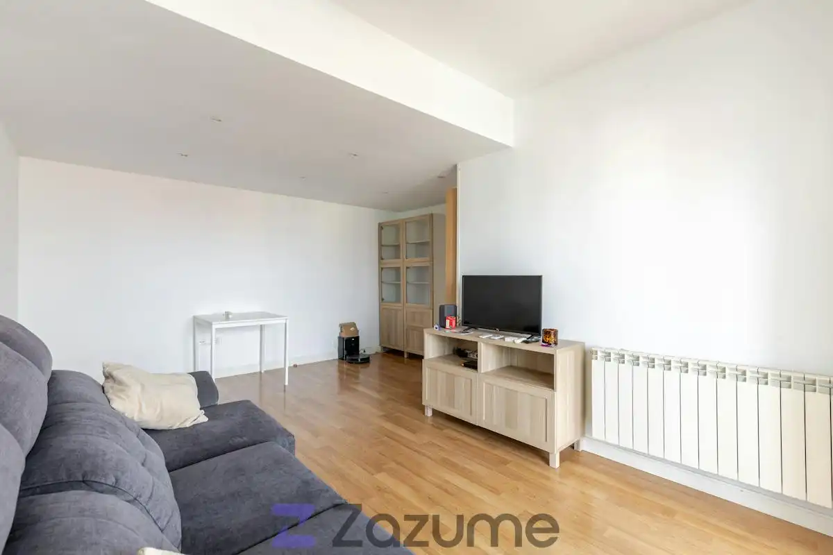Wohnzimmer von Wohnung zur Miete in Madrid mit Klimaanlage, Heizung und Parkett
